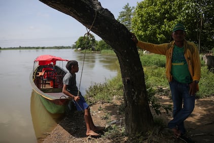 Ciénaga de Ayapel, en Córdoba, zona que hace parte del sistema hídrico de La Mojana, al norte de Colombia.