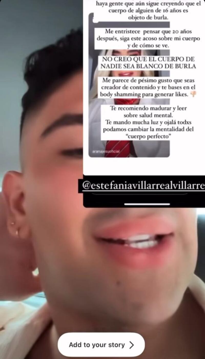 Historia de Instagram de estefaniavillarrealvillarreal 5 de noviembre de 2023