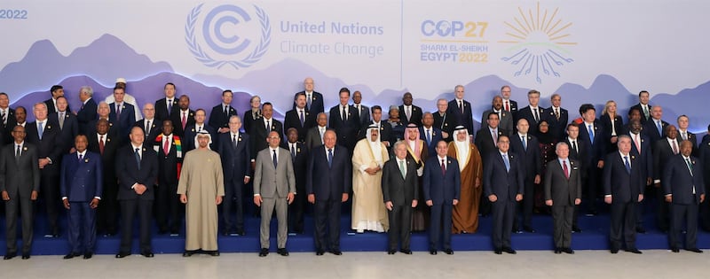 Presidentes Egipto COP27