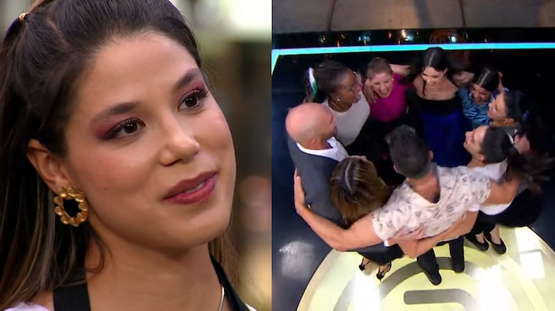 La eliminación de Dominica de ‘MasterChef Celebrity’ desató una ola de reacciones por parte de los televidentes y dicen que Carolina Cuervo está feliz.