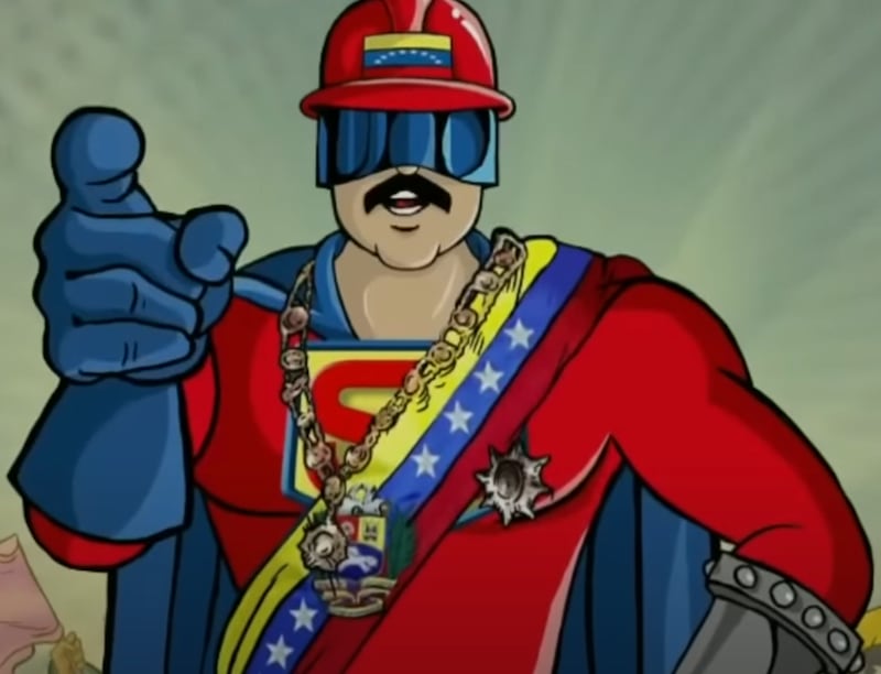 SuperBigote, la caricatura de Maduro/YouTube