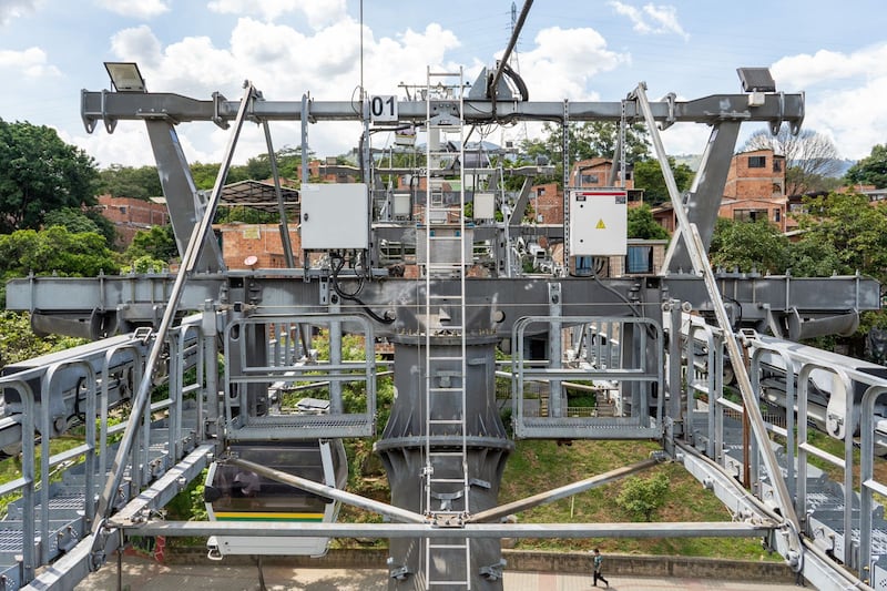 Inversión en mantenimiento del Metro de Medellín.