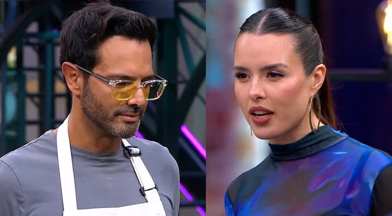 Alejandro Estrada intentó lucirse con lo que hizo en su plato, pero la reacción de la mexicana lo desplomó.