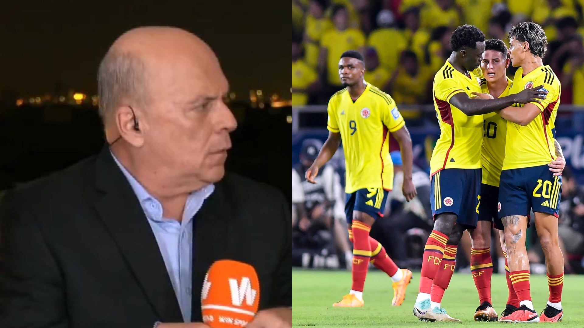 Carlos Antonio Vélez aseguró estar feliz con la victoria de la Selección Colombia vs Brasil
