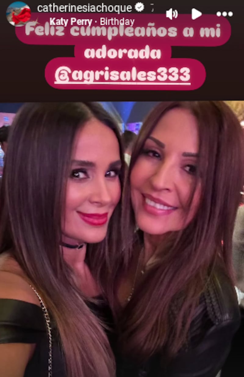 Catherine Siachoque desde sus redes sociales