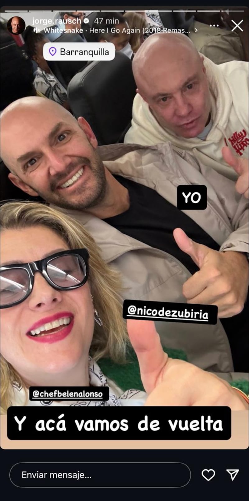 Jorge Rausch de MasterChef Celebrity mostró su relación con Belén Alonso, nueva jurado