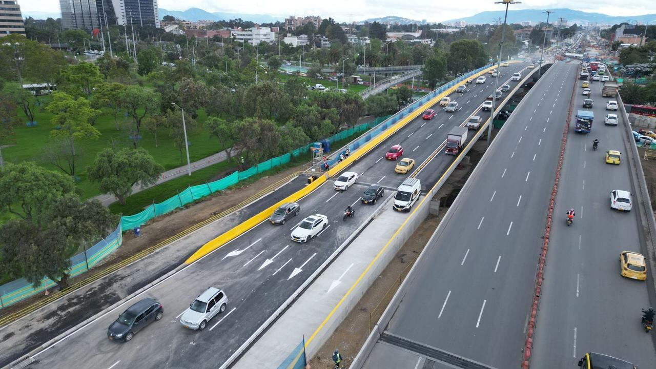 Así es el nuevo puente que estrenará Bogotá en la avenida 68 con calle 26