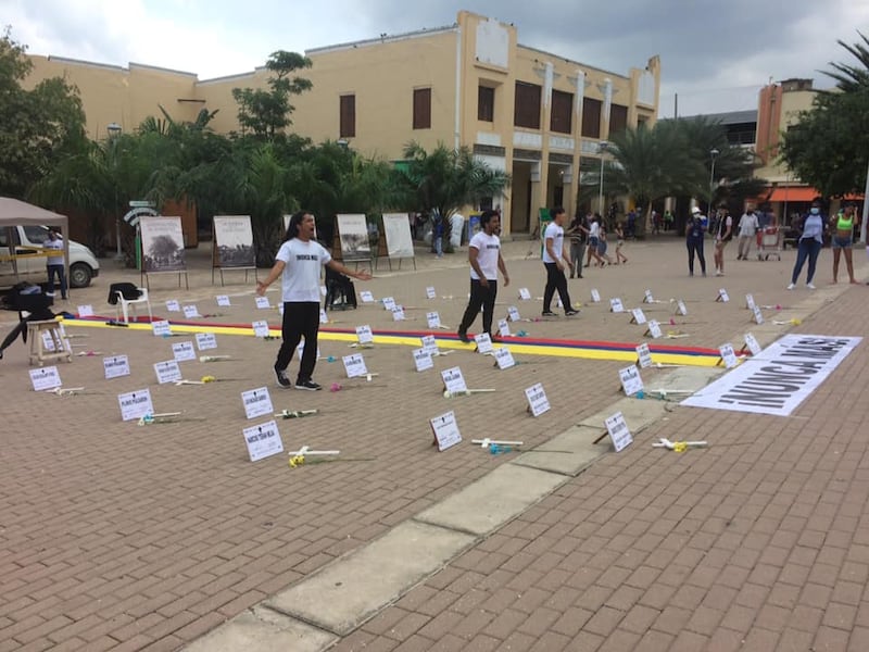 Monumento a la Vida, la Dignidad y la memoria.