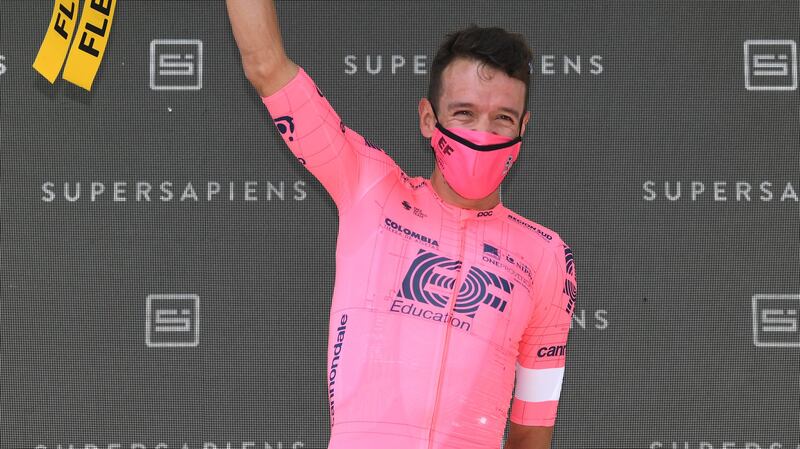 ¡Está hecho un Toro! Rigoberto Urán ganó la contrarreloj en Tour de Suiza