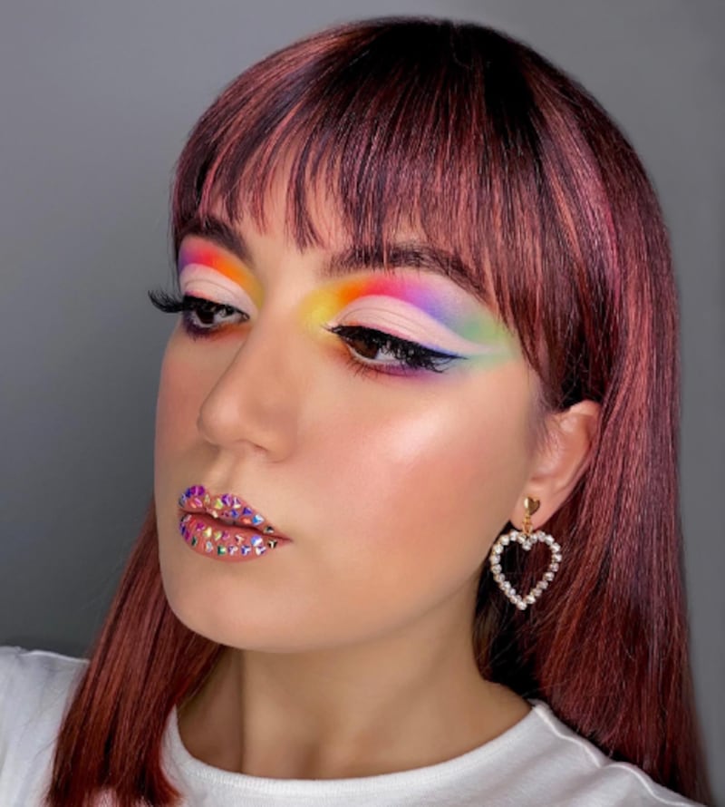 Ideas para maquillaje Pride