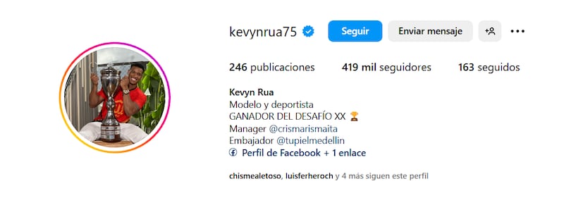 Kevyn del Desafío XX firmó millonario contrato lejos de Caracol TV