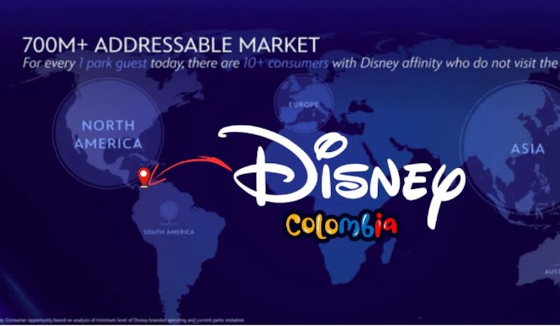 Walt Disney World en colombia