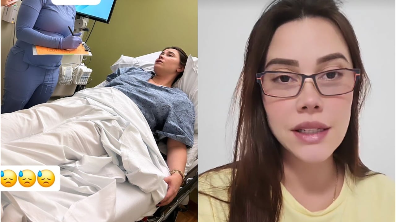 Manuela Gómez relató a sus seguidores que estuvo hospitalizada.