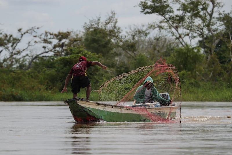 Ciénaga de Ayapel, en Córdoba, zona que hace parte del sistema hídrico de La Mojana, al norte de Colombia.