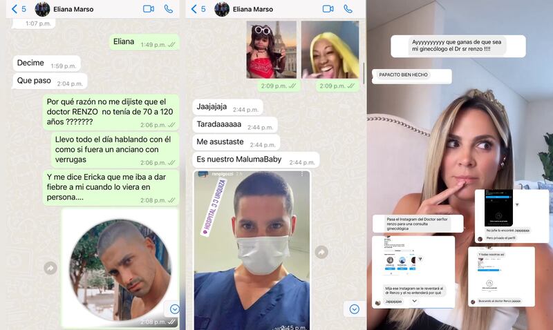 Mabel Cartagena conoció al Maluma argentino y quedó flechada