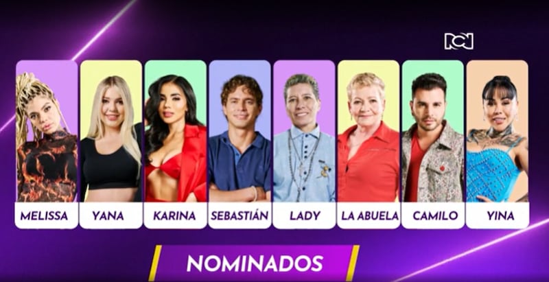 Nominados de La Casa de los Famosos Colombia