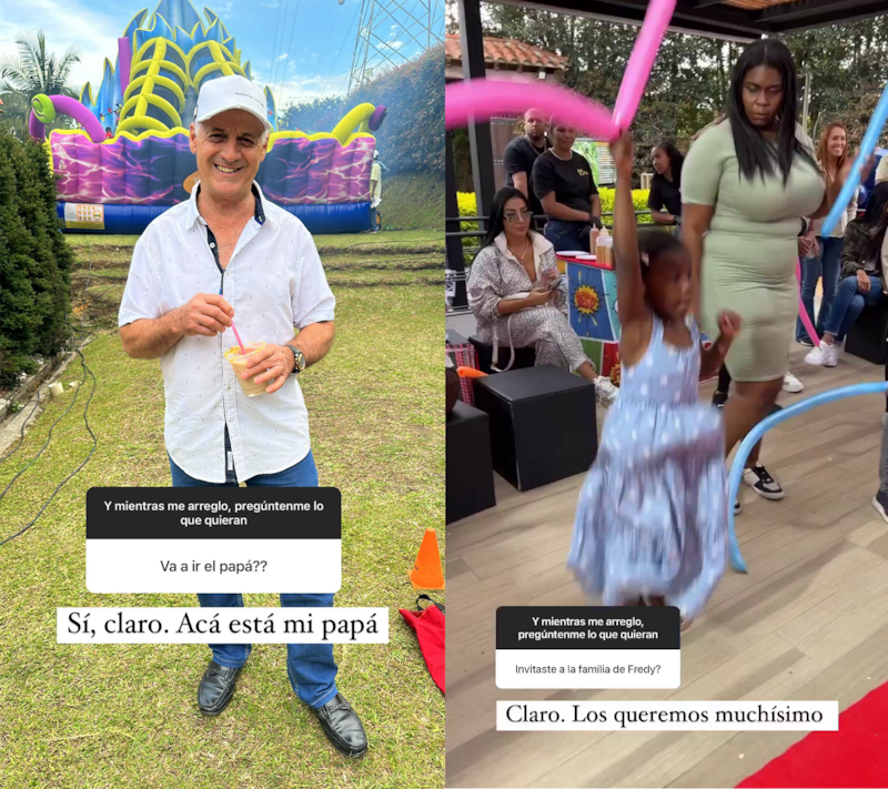 Sara Uribe le dio a entender a sus seguidores que Fredy Guarín no estuvo en la fiesta de cumpleaños de su hijo