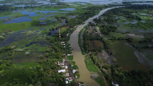 Ciénaga de Ayapel, en Córdoba, zona que hace parte del sistema hídrico de La Mojana, al norte de Colombia.