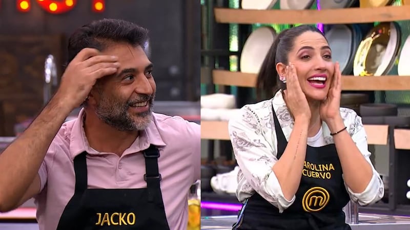 Los actores Carolina Cuervo y Jacques Toukhmanian han despertado la curiosidad de los televidentes de 'MasterChef Celebrity'