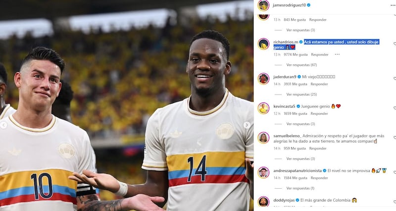 Richard Ríos le envió mensaje a Néstor Lorenzo y dejó claro los fijos en la Selección Colombia