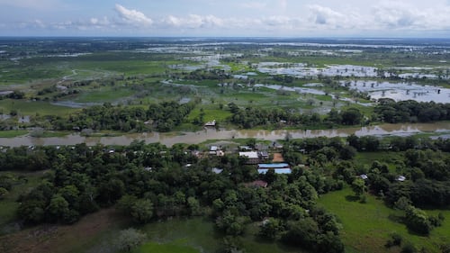 Ciénaga de Ayapel, en Córdoba, zona que hace parte del sistema hídrico de La Mojana, al norte de Colombia.