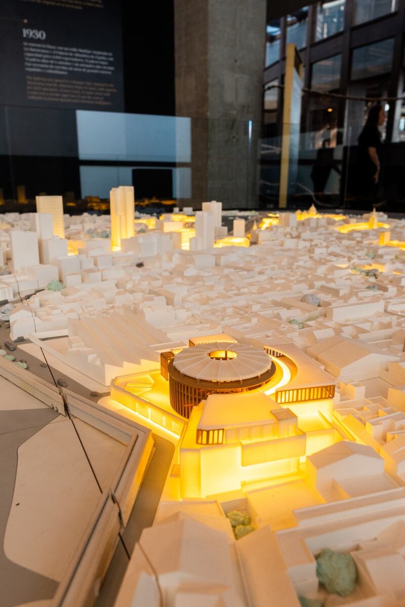 Maqueta revela una nueva perspectiva del Centro Histórico de Cartagena en miniatura.