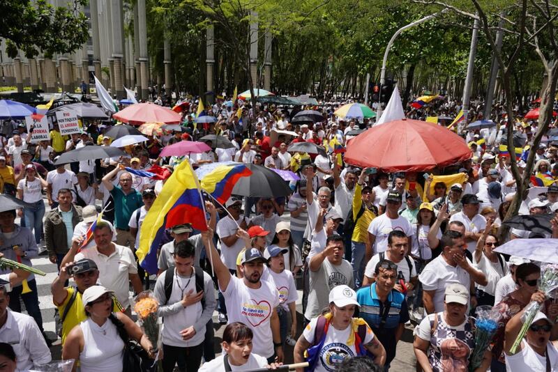 Marcha martes 20 de junio en Medellín