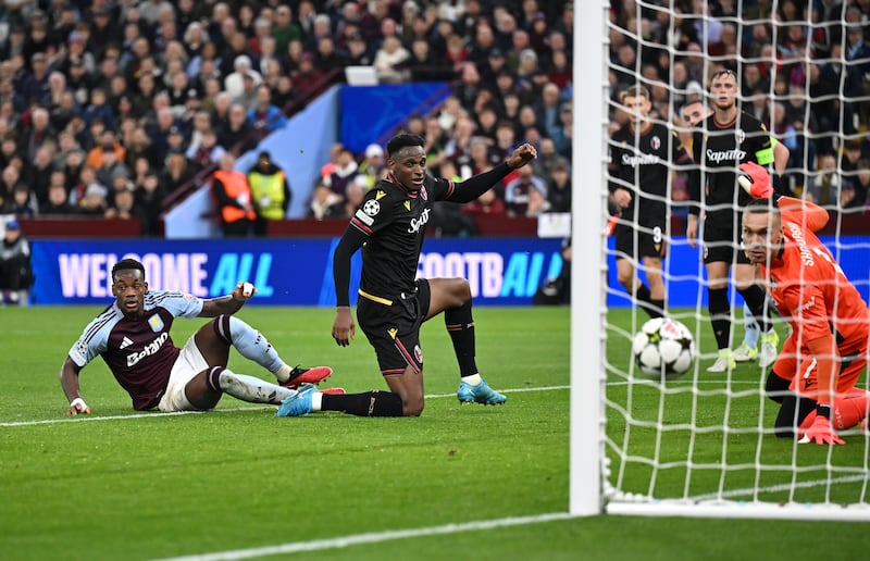 Jhon Jáder Durán se inspiró en CR7 para celebrar nuevo gol en Champions tras ganarle a Lucumí