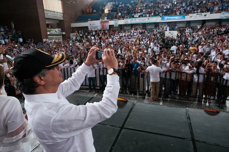 El presidente de Colombia, Gustavo Petro.