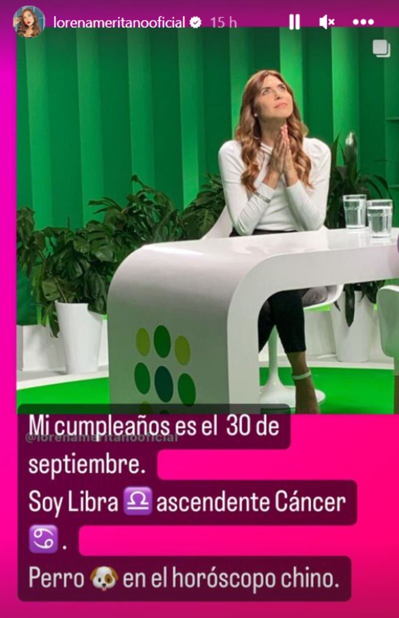 Lorena Meritano habla sobre su cáncer