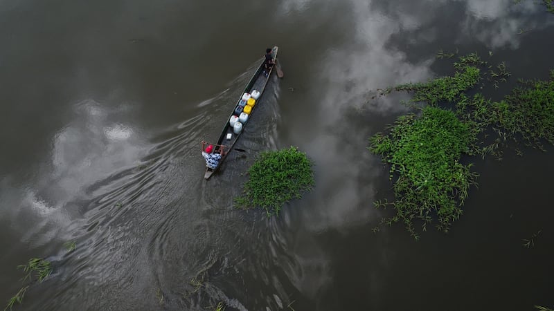 Ciénaga de Ayapel, en Córdoba, zona que hace parte del sistema hídrico de La Mojana, al norte de Colombia.