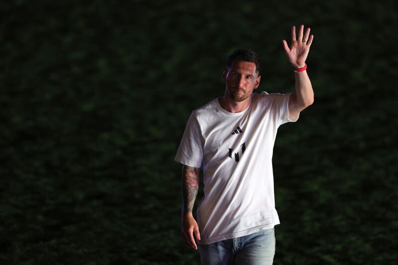 Presentación de Messi con el Inter de Miami