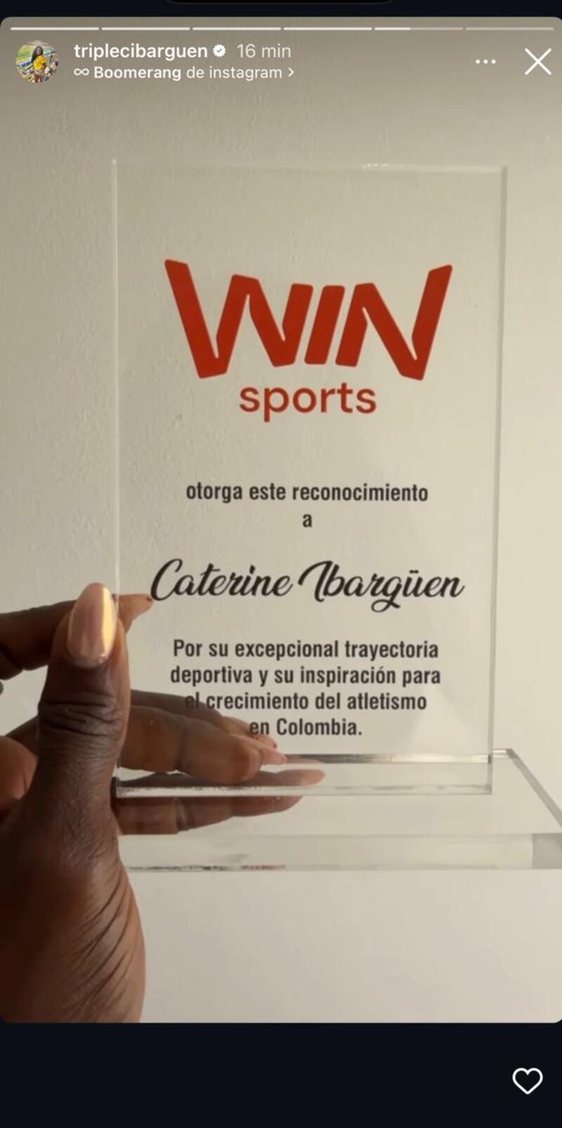 Caterine Ibarguen de MasterChef recibió nuevo reconocimiento