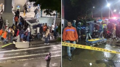 Emergencia en el Metro de Medellín