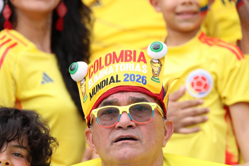 Así está el ambiente en el Metropolitano en el partido de la Selección Colombia contra Argentina.