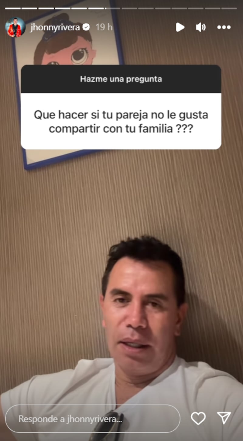 Jhonny Rivera reveló sus tácticas para que Jenny López comparta con su familia en Navidad