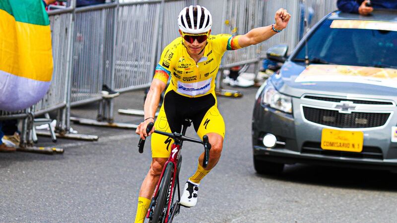 Miguel Ángel López voló una vez más y ganó una etapa más en la Vuelta a Colombia