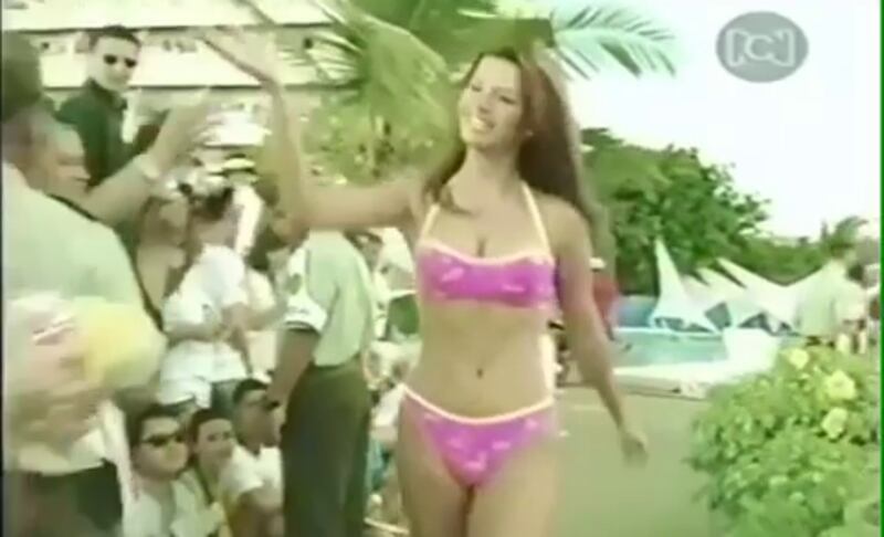 Carolina Cruz en 1999