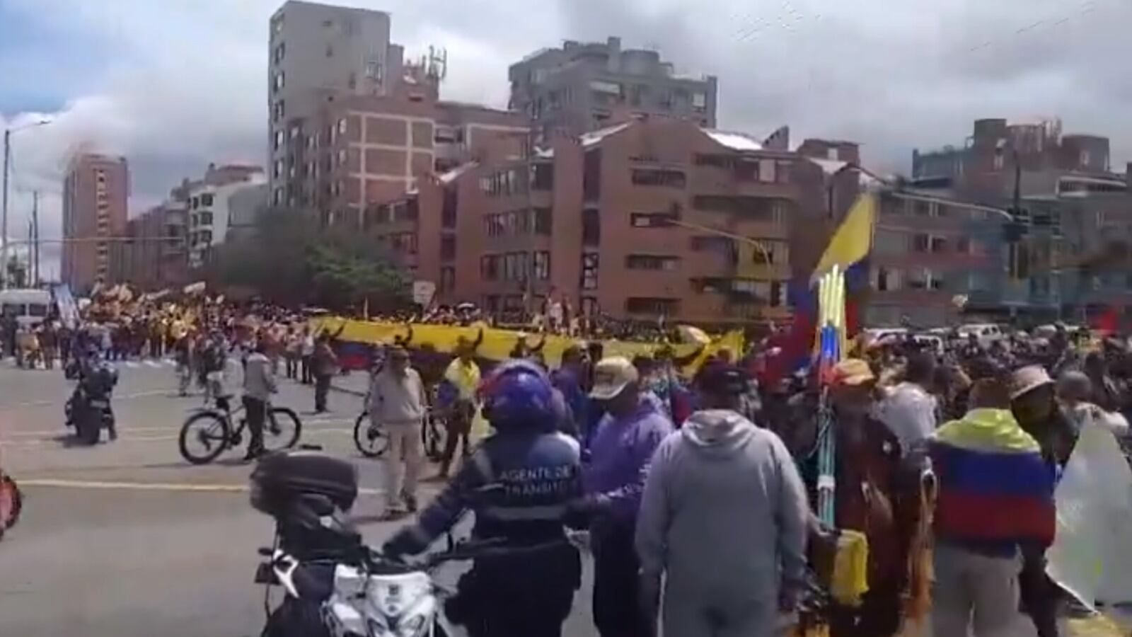 Manifestaciones en el Cantón Norte