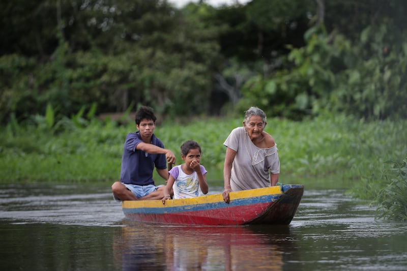 Ciénaga de Ayapel, en Córdoba, zona que hace parte del sistema hídrico de La Mojana, al norte de Colombia.