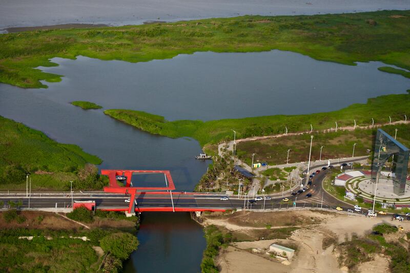 Barranquilla desde las alturas.