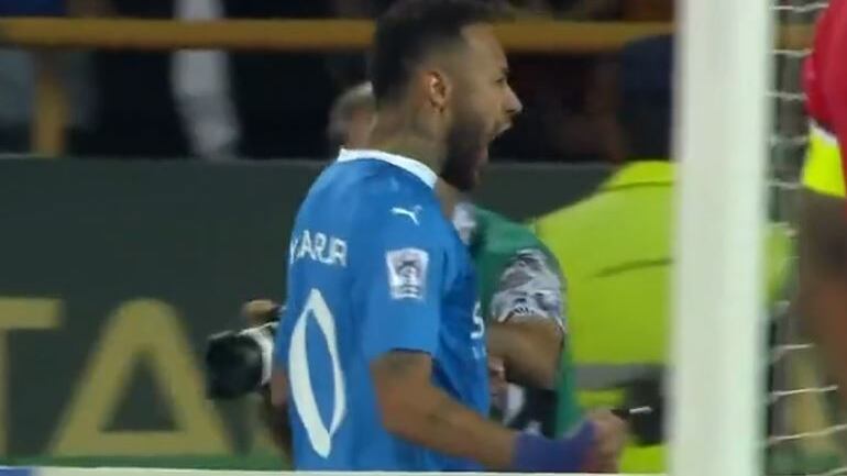 Así fue el primer gol de Neymar con la camiseta del Al Hilal de Arabia Saudita