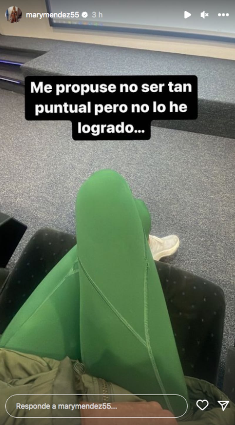 mary mendez pantallazo de instagram