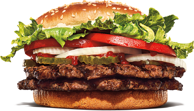 Hamburguesa de Burguer King.