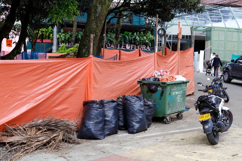 La renovación del Parque Lleras está en ejecución.